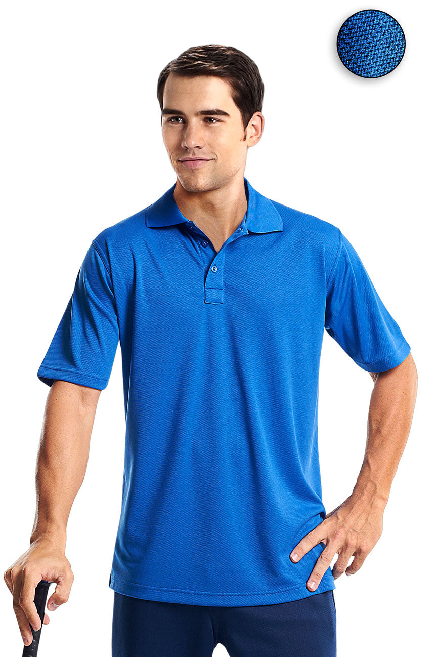 Expert Brand Wholesale Men's Oxymesh™ City Polo AJ850 Royal Blue image 2 #royal-blue